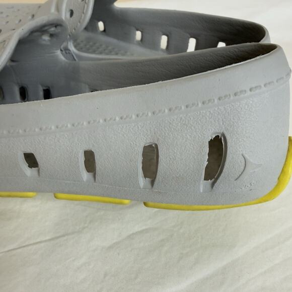 Floafers Prodigy Driver grey children's water moccasins, size 2 - Picture 5 of 8